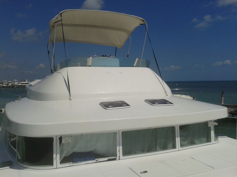 Used Power Catamaran for Sale 2004 Lagoon 43 Power  Boat Highlights